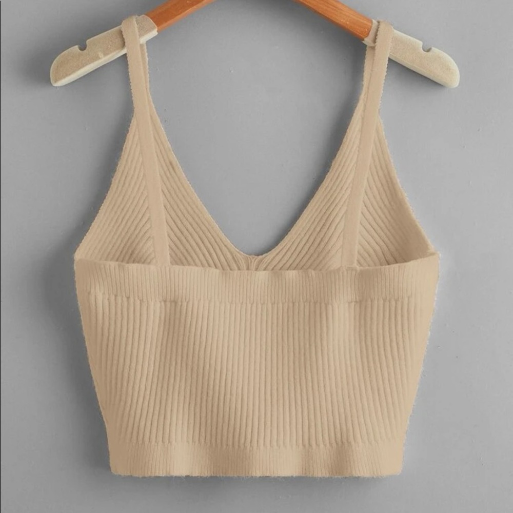 Crop knit tank - Picture 2 of 7